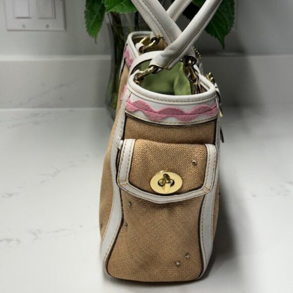 Coach 4439 Limited Edition Ladybug Hampton Tote Handbag + COACH dust bag - Picture 4 of 14